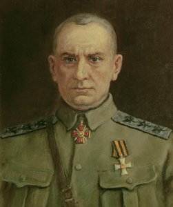 Oberster Herrscher und russischer Admiral A. Koltschak (1874-1920) von Sergei Varlenovich Pen