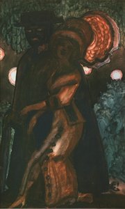 Spaziergang, 1910er von Sergei Yurievich Sudeykin