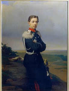 Porträt des Großfürsten Nikolai Alexandrowitsch von Russland