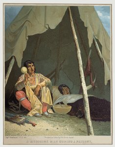 Indianischer Schamane, ca. 1850