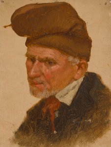 Mann mit Hut von Severin Falkman