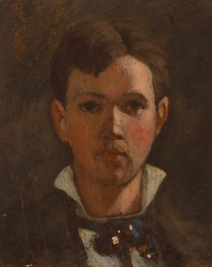 Porträt eines jungen Mannes von Severin Falkman