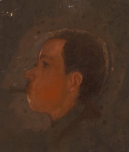 Profil eines Jungen von Severin Falkman