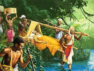 David Livingstone erforscht weiterhin Afrika trotz Lungenentzündung von Severino Baraldi