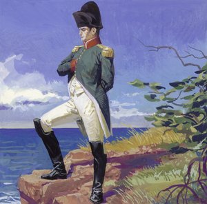 Napoleon im Exil auf der Insel St. Helena