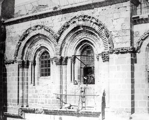 Fenster in der Südseite der Grabeskirche, 1865