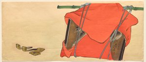 Votivtafel (ema) eines Pferdes von Shibata Zeshin
