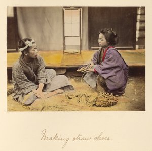 Strohsandalen herstellen von Shinichi Suzuki