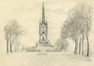 Das Albert Memorial, Kensington Gardens, London von Shirley Markham