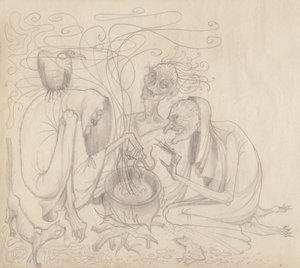 Drei Hexen von Shirley Markham