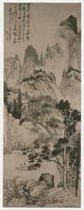 Landschaft für Yongweng, Qing-Dynastie, ca. 1687-90 von Shitao Daoji