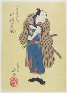 Der Schauspieler Nakamura Shikan, frühes 19. Jahrhundert