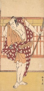 Der Schauspieler Nakamura Nakazo als Kyokaku, ca. 1777