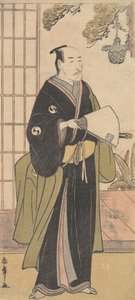 Der fünfte Ichikawa Danjuro in der Rolle des Oboshi Yuranosuke, 6. Monat, 1783