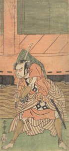 Der erste Nakamura Nakazo als Samurai