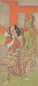 Der vierte Ichikawa Danjuro in der Rolle von Yahei-byoe Munekiyo von Shunsho