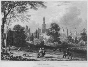 Brüssel, nahe dem Porte DAnderlecht, 1850 von Shury and Son