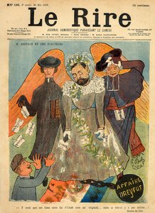 Karikatur von Joseph Reinach, Titelseite von 
