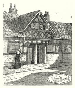 Das Aubrey-Hospital, Hereford von Sidney Heath