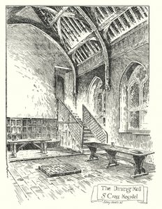 Der Speisesaal, St. Cross Hospital von Sidney Heath