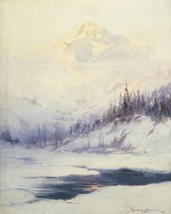 Wintermorgen, Mount McKinley, Alaska