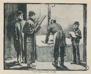 Lies es mir einfach vor, 1892 von Sidney Paget