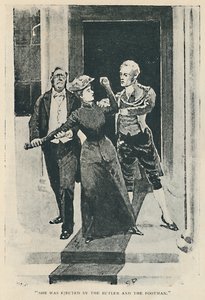 Sie wurde vom Butler und dem Diener hinausgeworfen, 1892