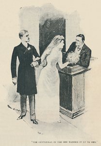 Der Herr reichte es ihr mit wenigen Händen, 1892