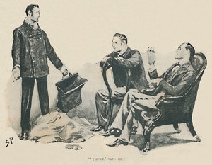 Da, sagte er, 1892 von Sidney Paget