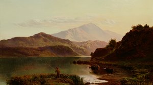 Angeln auf dem See