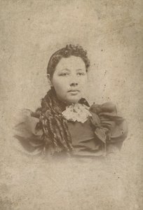 Kabinettskarte eines unbekannten Mitglieds der Familie Vass von Sidney Rufus Alley