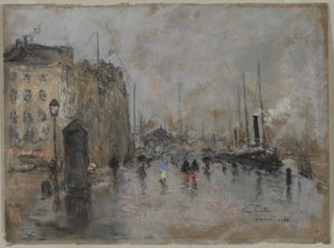 Der Große Kai von Le Havre von Siebe Johannes ten Cate