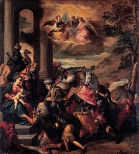 Die Anbetung der Könige, 1580