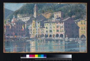 Festa di San Giorgio, Portofino von Sigismund Christian Hubert Goetze