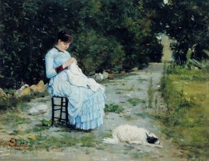 Im Garten, um 1883