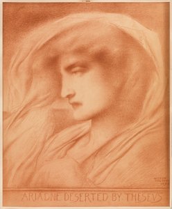 Ariadne von Theseus verlassen von Simeon Solomon