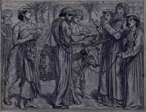 Das erste Opfer Aarons von Simeon Solomon