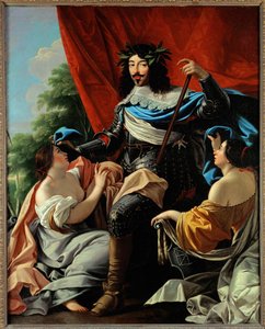 Ludwig XIII, König von Frankreich und Navarra von Simon (circle of) Vouet
