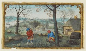 Kalenderminiaturen aus einem Stundenbuch von Simon Bening