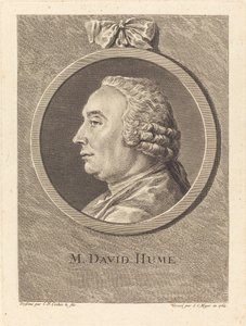 M. David Hume von Simon Charles Miger after Charles Nicolas Cochin II