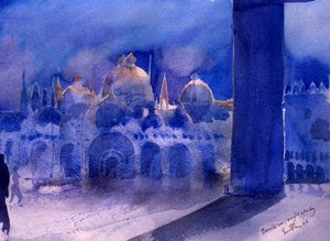 Basilika, Nachtstudie von Simon Fletcher
