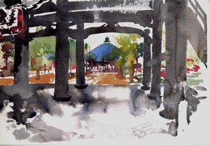 Tempel Eingang Amanohashidati, 2000
