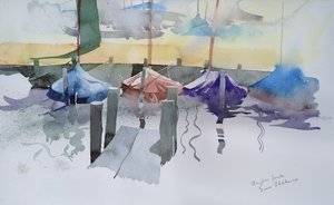 Die fünf Boote von Simon Fletcher