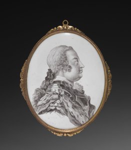 Ovales Plakette, Herzog von Cumberland, ca. 1755