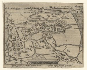 Belagerung von Alkmaar, 1573 von Simon Frisius