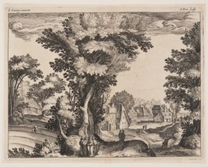 Gleichnis vom Sämann, aus Landschaften mit Szenen aus dem Leben Christi