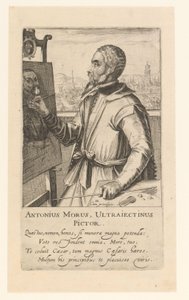 Porträt von Anthonio Moro