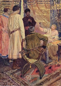 Illustration zu Sir Walter Scotts Der Talisman
