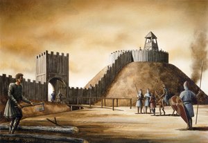 Pickering Castle, 11. Jahrhundert, ca. 1990-2010