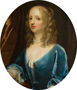 Porträt von Lady Diana Russell (1622-1694), Viscountess Newport, ca. 1660-94